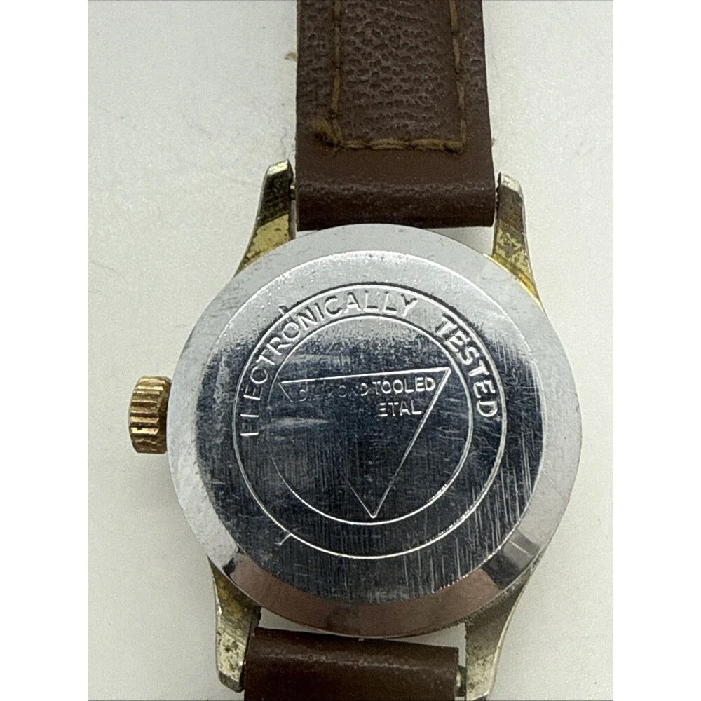 Vintage Remex Hong Kong Mickey Mouse Watch Flower ANIMATED HIppy Mickey